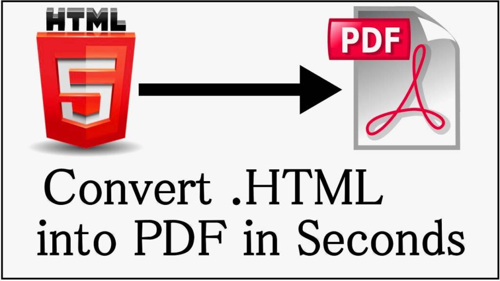 HTML To PDF Converter