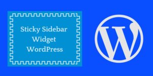 How to make wordpress sidebar widgets sticky